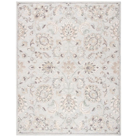 Safavieh 8 x 10 ft. Rectanglar Glamour Hand Tufted Rug - Light Blue & Ivory GLM624L-8